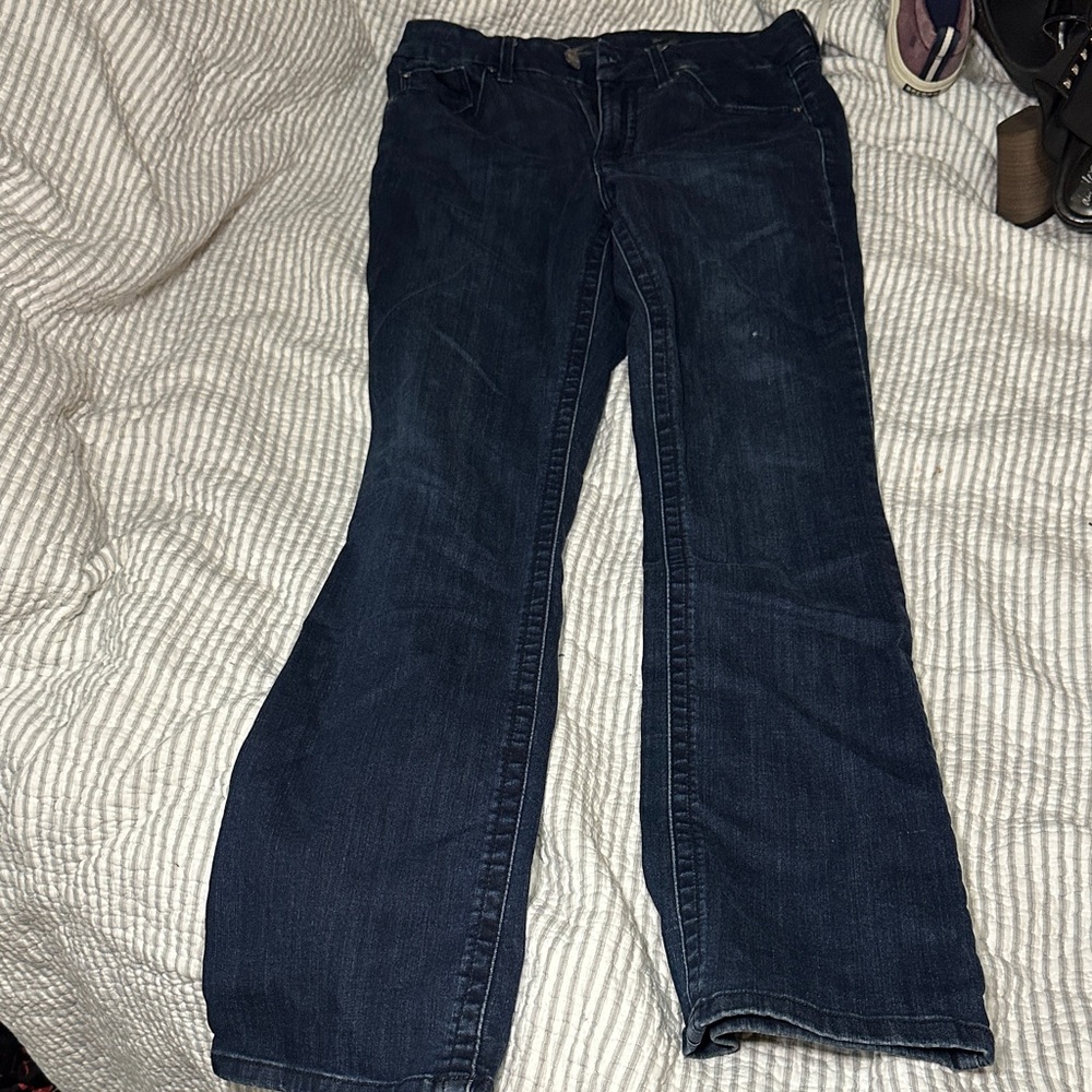 Seven tummy less high rise boot cut